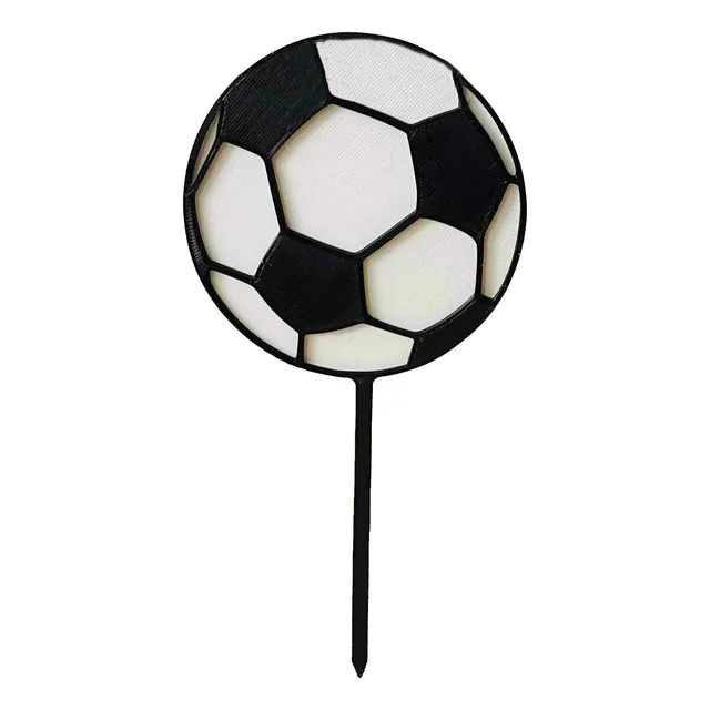 Topper Para Torta Pelota De Futbol