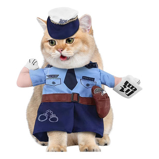 Uniformes Para Mascotas Disfraz De Policía Para Perros Traje Uniformes Para Mascotas Disfraz De Policía Para Perros Traje