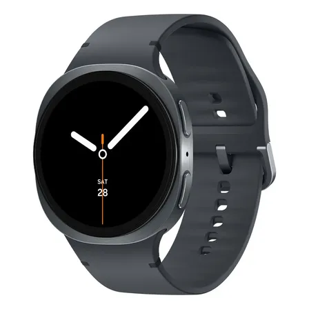 Smartwatch Samsung Galaxy Watch 8 44mm, Com Gps E Nfc, Em Alumínio Cinza-escuro Milanês