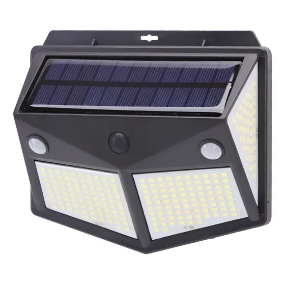 Foco Solar LED 260 Luces Sensor Movimiento Exteriores IP65 Una Ganga | Cuotas sin interés