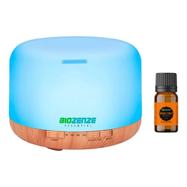 Aromatizador Difusor De Aromas & Aceite Esencial 7 Colores