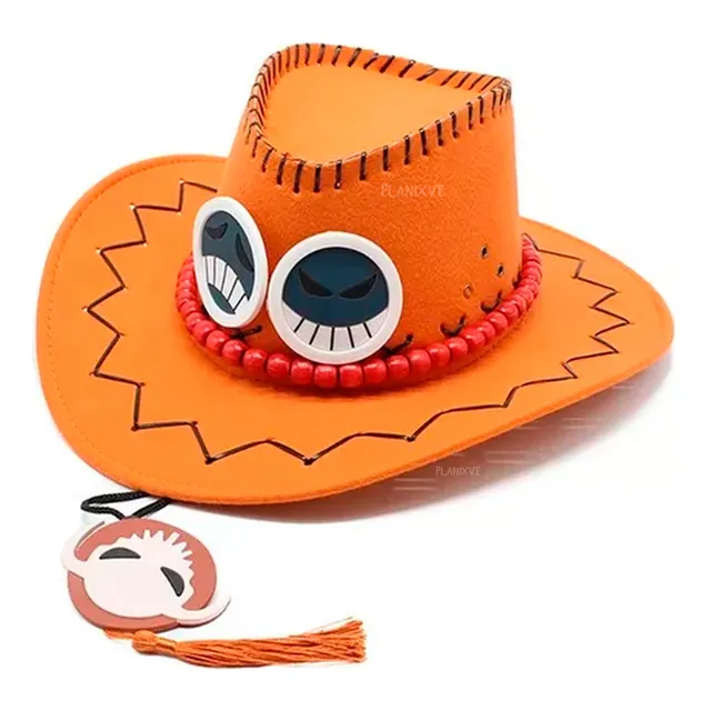Sombrero De One Piece Ace Cosplay Gorro Anime