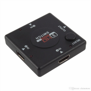 Switch Hdmi Selector De 3 Entradas A 1 Salida Switch Hdmi Selector De 3 Entradas A 1 Salida
