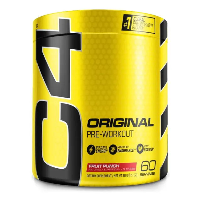 C4 Original Pre Workout 60 Servicios  Cellucor Pre Entreno