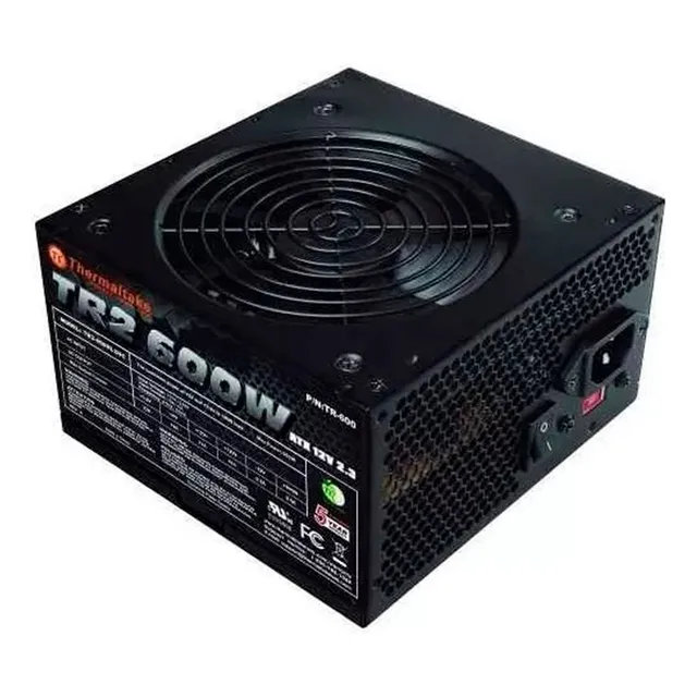 Fuente Pc Gamer Atx Thermaltake Tr2 600w Cts Color Negro