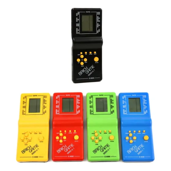 Console Brick Game 9999 in 1 Standard cor azul-celeste 1980