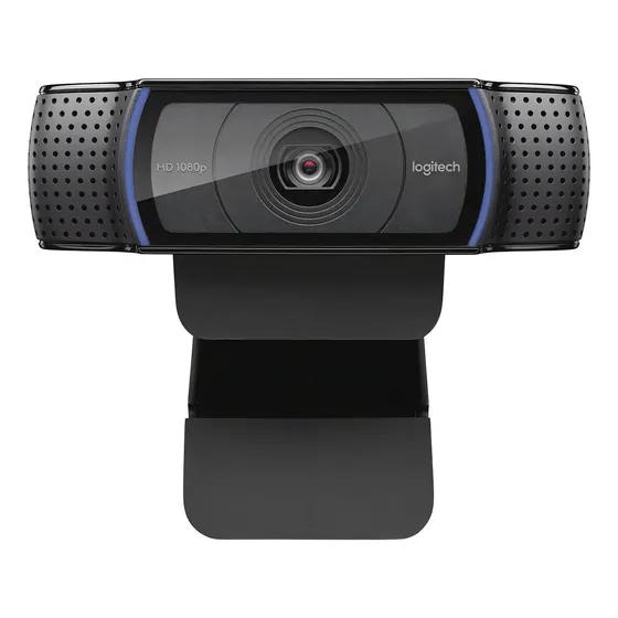 Câmera web Logitech C920 Full HD 30FPS cor preto