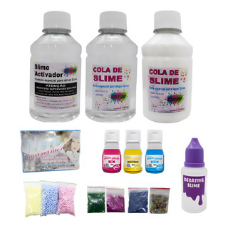 Kit De Fazer Slime Premium Ine Slime Kit De Fazer Slime Premium Ine Slime