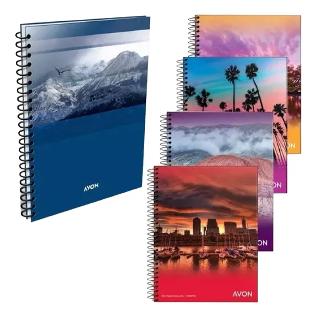 Cuaderno Universitario 84 Hojas A4 Avon X 10 Unidades
