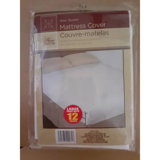 Protector / Forro Plastico De Colchon Queen 