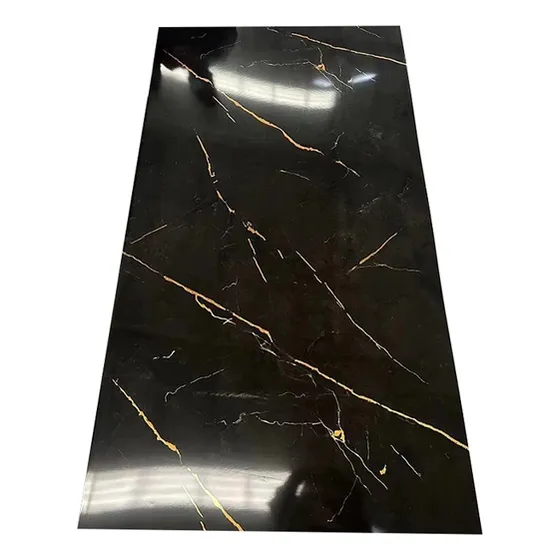 Laminas Tipo Mármol Pvc Adhesivo 60x30cm Pared  Baño Cocina