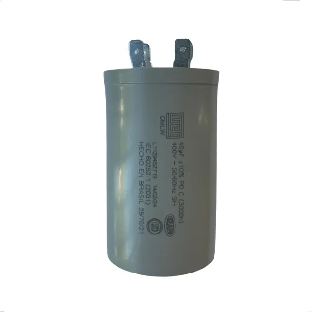 Capacitor Partida Motor Piscina 1/2cv Jetpump 400v Weg 40uf