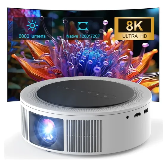 Proyector Inteligente Android 11 Wifi 6 Bluetooth Portátil