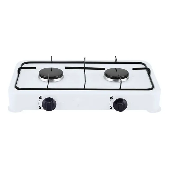 Cocinita A Gas  2 Hornillas Blanca Fortunne
