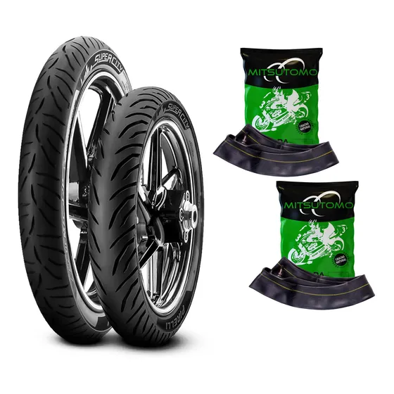 Kit Cubiertas Pirelli Super City Smash Energy + Camaras Mit