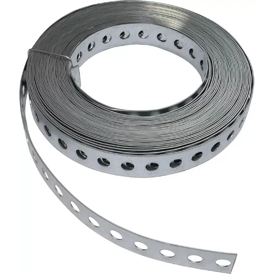 Cinta Metalica Fleje Perf. Galvanizado X 10 Mts Fischer  Tyt