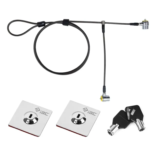 Cables De Seguridad Para Portátiles I3c De Doble Cabezal Con