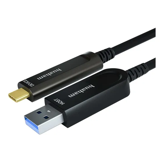 Cable Usb Aa Fibra Optica 15 50 Pie Transmision Larga 10