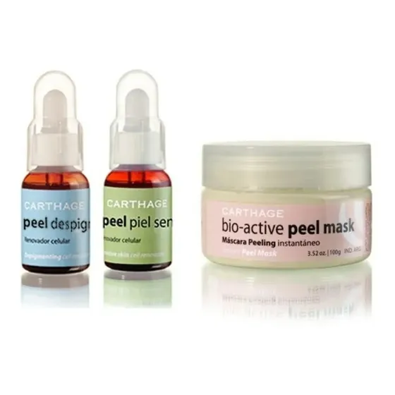 X3 Peeling Intensivo Antiage Mandelico Manchas Carthage