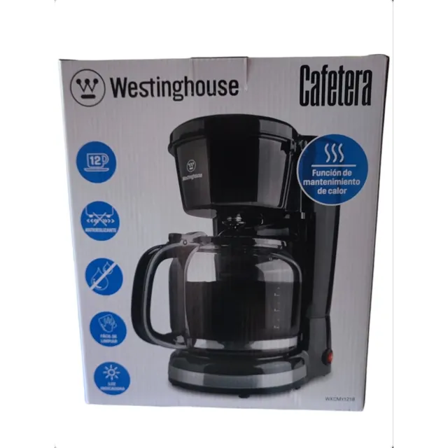 Cafetera De 12 Tazas De 1.8 Ltrs Westinghouse