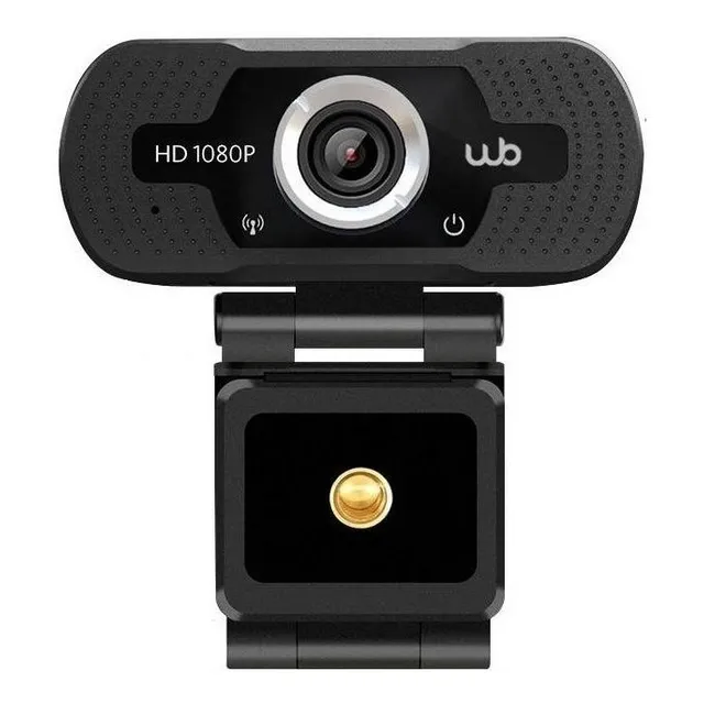 CĂąmera Web Webookers Wb Full Hd 1080p Wb Full Hd 30fps Cor Preto CĂąmera Web Webookers Wb Full Hd 1080p Wb Full Hd 30fps Cor Preto
