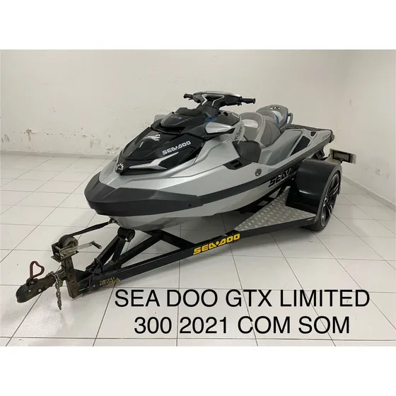 Sea Doo Gtx 300 Limited 2021 Com Carreta Rodoviária Aro 20