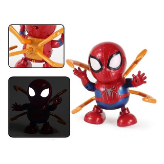 Dance Hero Iron Spider Con Luz Y Sonido Bailarin Dance Hero Iron Spider Con Luz Y Sonido Bailarin