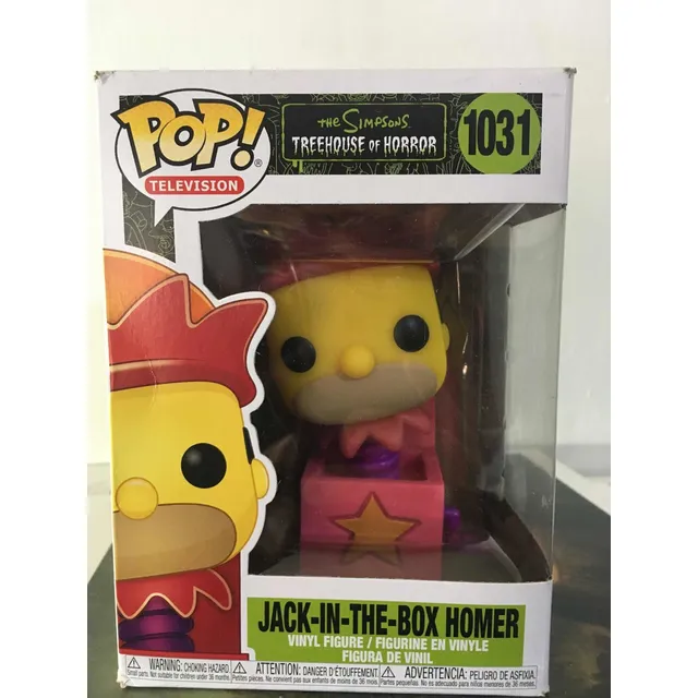 Funko Pop Televisión 1031 Horror Jack In The Box Homer De 14