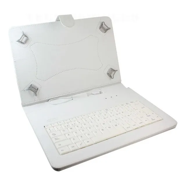 Estuche Funda Usb Tablet 7 Pulgada Lapiz Con V Ñ Color Blanc