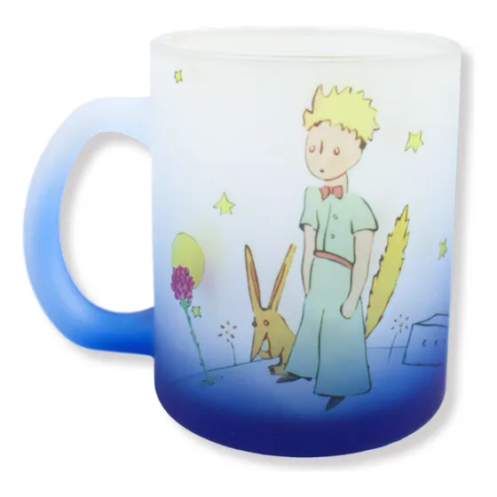 Taza De Vidrio El Principito 11 Oz