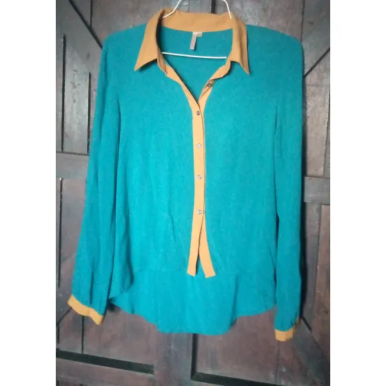 Blusa Dama.lindo Color.talla M. Usada.buen Estado.tela Rayón