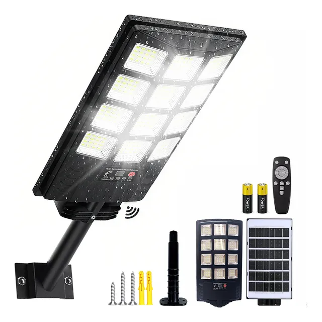 Lámparas Solares LIEFINE® Exterior Jardín Led Solar Suburbana Luz Iluminación Solar Lámpara Led Solar Focos Para Exterior Suburbana Alumbrado ， Lámpara Led Solar Luminaria Suburbana Alumbrado