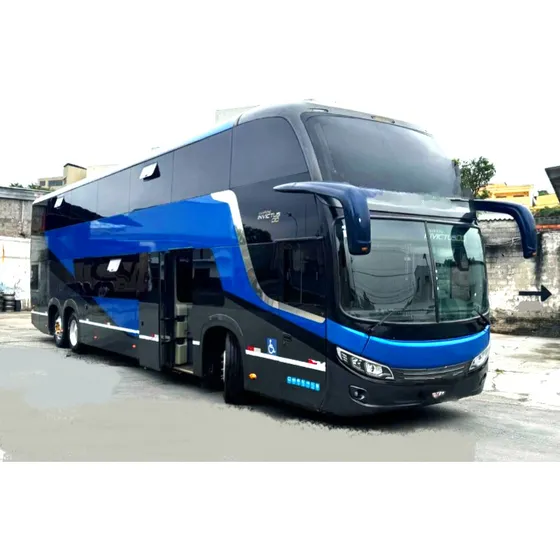 Ônibus Comil Campione Invictus Dd Seminovo Completo K400 6x2