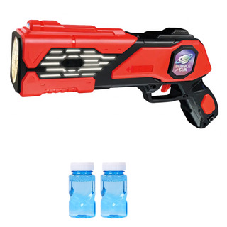 Brinquedo Lançador De Bolhas Sabão Com Luz Arma Automática Brinquedo Lançador De Bolhas Sabão Com Luz Arma Automática
