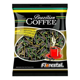 Bala De Café Florestal Brazilian Coffee Pacote 500g Bala De Café Florestal Brazilian Coffee Pacote 500g
