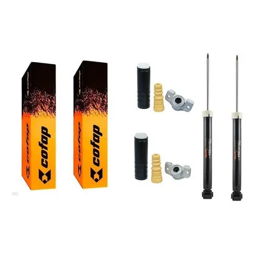 Par Amortecedor Traseiro Cofap Onix 1.0 2015 + Kit Batente