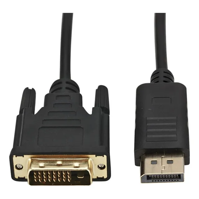 Cable Adaptador Display Port Macho A Dvi Macho 1.8m