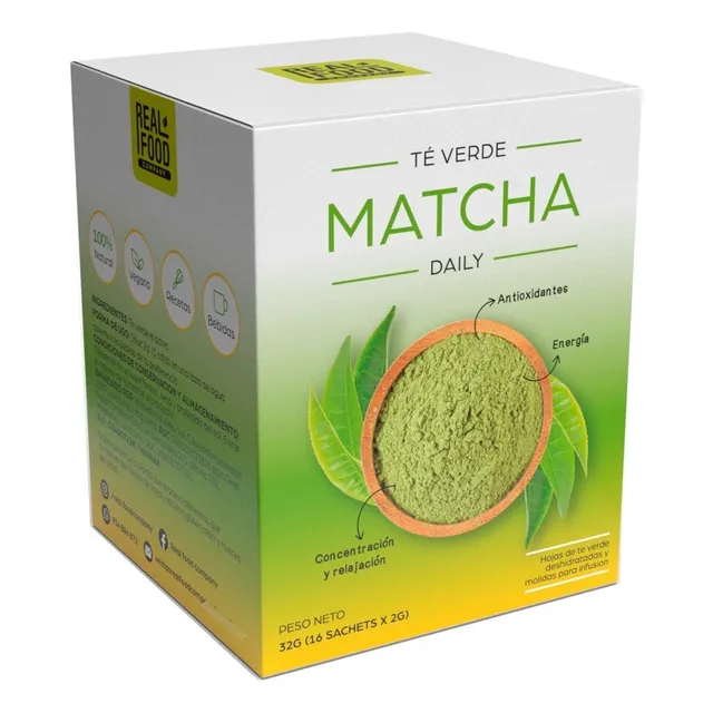 Te Matcha Original En Polvo Grado Daily X16 Sachets