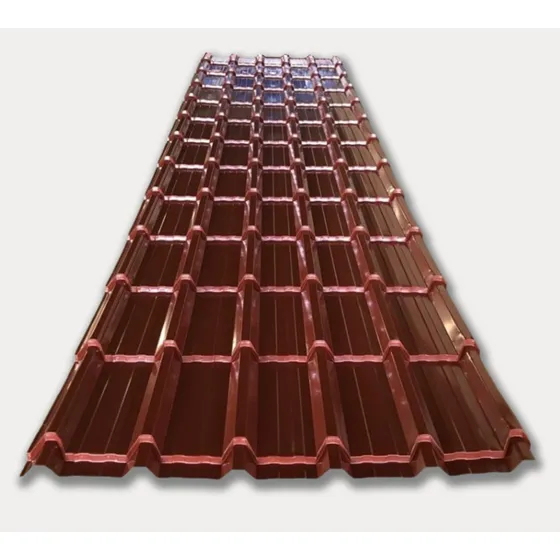 Chapa Teja Trapecio Cal 26 Color (1 Mt Ancho Util)