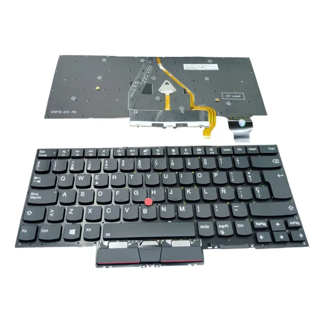 Teclado Compatible Con Lenovo X1 Carbono Retroiluminado 17th
