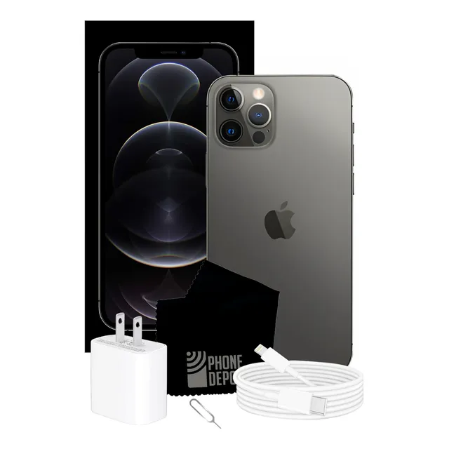 Apple iPhone 12 Pro Max 256 Gb Grafito Con Caja Original + Mica Y Protector