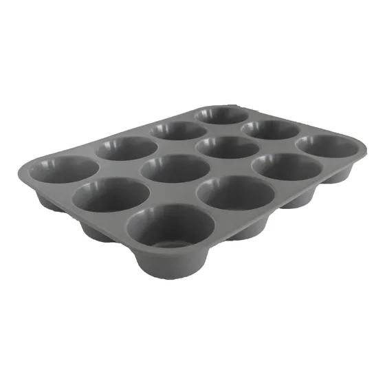 Molde Silicona Muffins Cupcake X12  N°10 Oferta Unica!