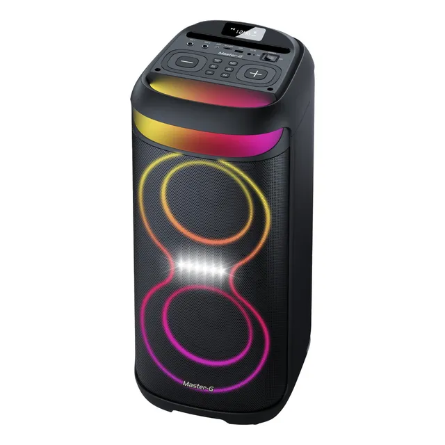 Parlante Bluetooth Karaoke Champion 6,5 X2 Con Micrófono Master-g