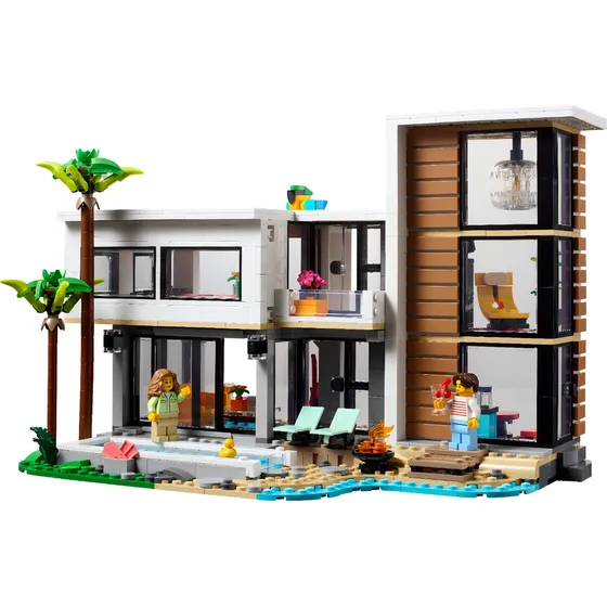 Brinquedo Playset Creator Casa Moderna 939 Peças Lego