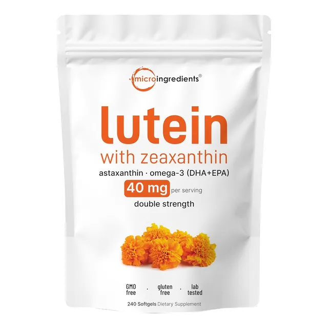 Luteina 40 Mg Y Zeaxantina Vitaminas Oculares 200 Capsulas