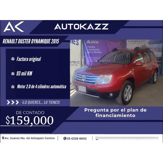 Renault Duster 2.0 Dynamique Pack At