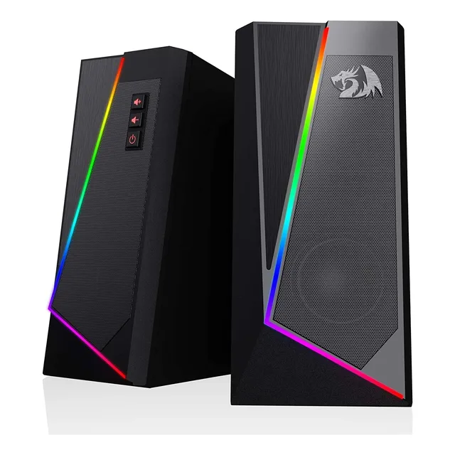 Altavoces Redragon Gs520 Led Rgb Control De Volumen
