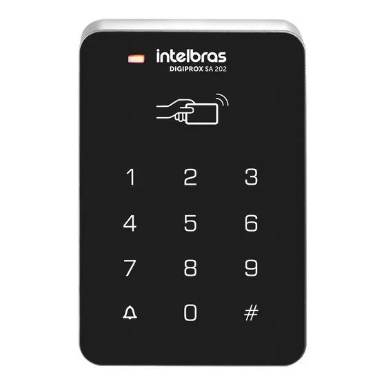 Controle De Acesso Intelbras Digiprox Sa 202 Senha E Cartão