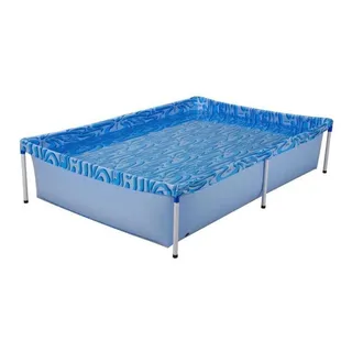 Mor Infantil Piscina Estrutural 1000l De Pvc Azul Mor Infantil Piscina Estrutural 1000l De Pvc Azul