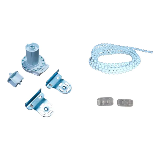 Combo Mando R16 Soporte Repuesto Cortina Cadenilla+conector